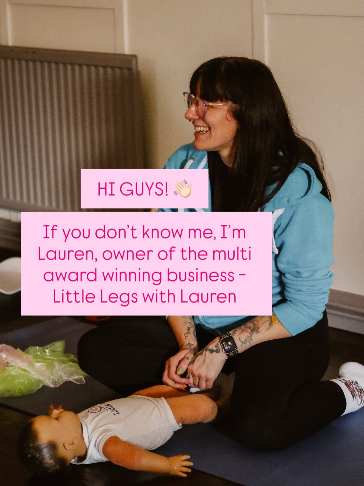 Instagram post from @littlelegswithlauren